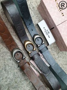 Coach Brown Leather Belt