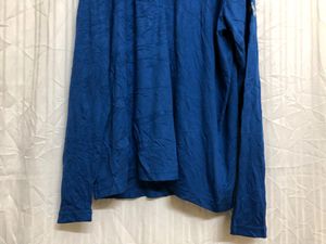 Sport-Tek Blue Long Sleeve Zip T Shirt