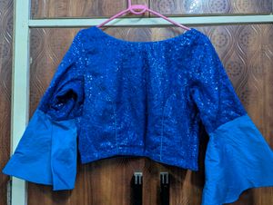 Party Wear Sequin Blouse