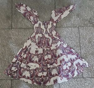 Paisley Print Dress
