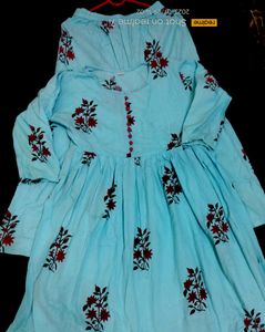 Blue Kurti Set