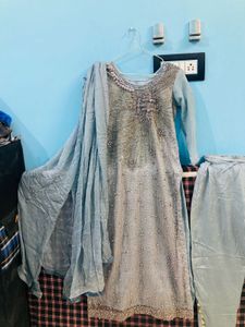 Elegant pakistani designer suit