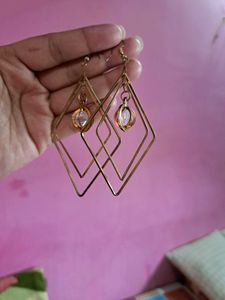 3 Pair Of Long Size Earrings