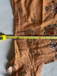 Used Designer Embroidered Women Suit with Pajami