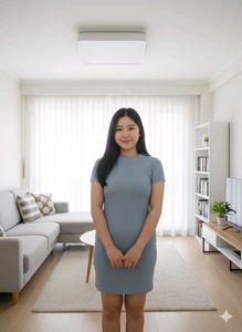 Elegant Blue Bodycon Dress