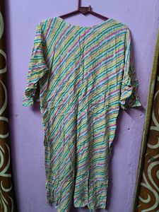 Striped Sequined Kurta