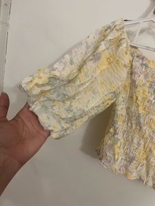 Floral Off-Shoulder Top