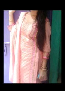 Plazzo Kurta With Dupatta Set