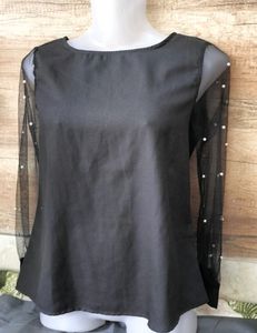 Black Full Sleeves Top | NO FIXED PRICE