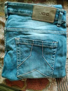 JDC Men's Blue Denim Jeans