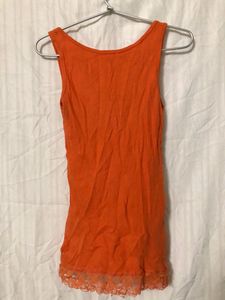 Sleeveless Basic Lace Trim Tank Top Women&#39;s