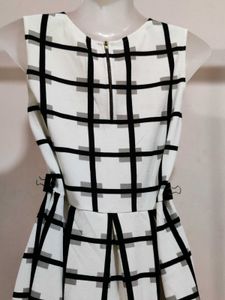 Chic Checkered Dress