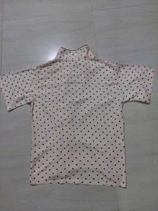 Nude Polka Night Shirt