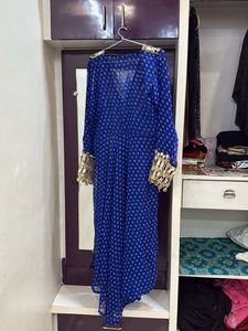 Elegant Blue Kurta3 Pc  Set