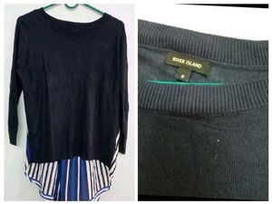 River Island High Low Top
