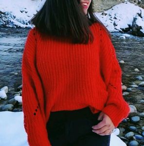H&M Orange Sweater