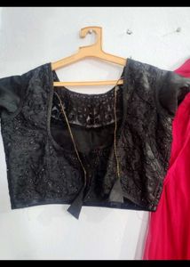 Today Offer Red &amp; Black Lehenga Choli Set🥰