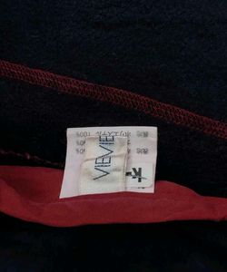Red VIEVIE club reversible Hooded Jacket