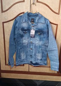 Blue Washed Denim Jacket