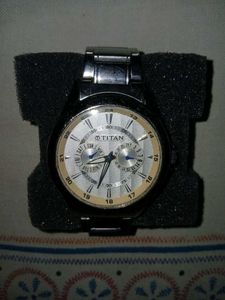 Titan Silver Watch