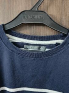 Striped Navy Blue Sweater