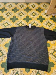 Men's Striped Pullover Sweater