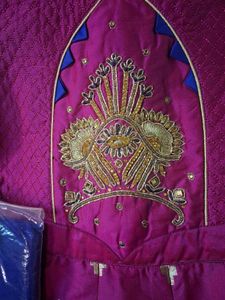 Girls&#39; Pink Embroidered Dress