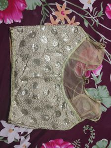 Golden Sequin Blouse