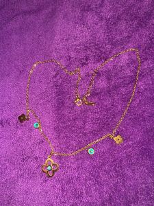 Lucky Charm Rose gold Necklace