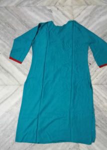 Cotton Blend Long Kurti