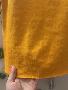 Mustard Sleeveless Top