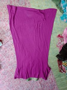 Magenta Kurti Summer Fit