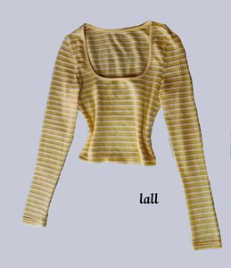 Butter Yellow Crop Top