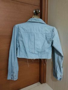Cropped Denim Jacket