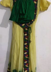 Beautyful Frock With Chudi Daar Pjaama