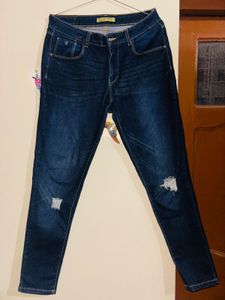 Dark Wash Denim Jeans