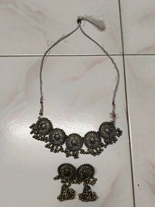 Oxidised Jwellery Set