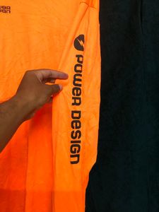 Orange Long Sleeve T Shirt