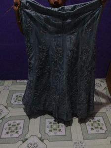Grey Colour Lahenga