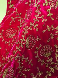 💗💛rani pink and yellow Embroidered lehnga choli
