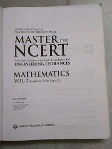 Master The NCERT MATHS VOLUME 2