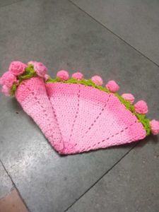 Cute Crochet Flower Bouquet Blanket