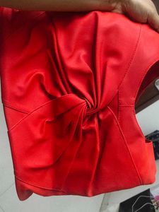 Red Hobo Bag