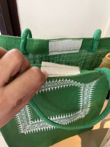 Set Of 2 Jute Bags