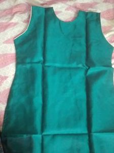 Synthetic Kurti With Sleeves Inside