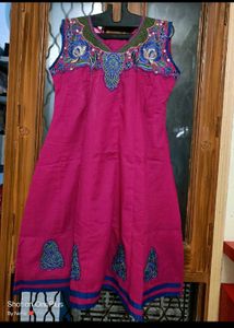 Beautiful Embroidery Work Kurti