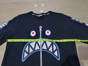 Ape Tees Sweatshirt Black Size M
