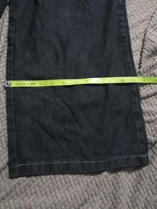 Wide Leg Black Jeans