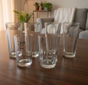 Set of 6 Drinking Glasses