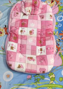 Baby Mattress with Mosquito Net Foldable